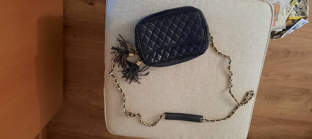 Borse da donna: Kleine Blaue Leder Handtasche – Usato da Zürich venduto da Accuchek
