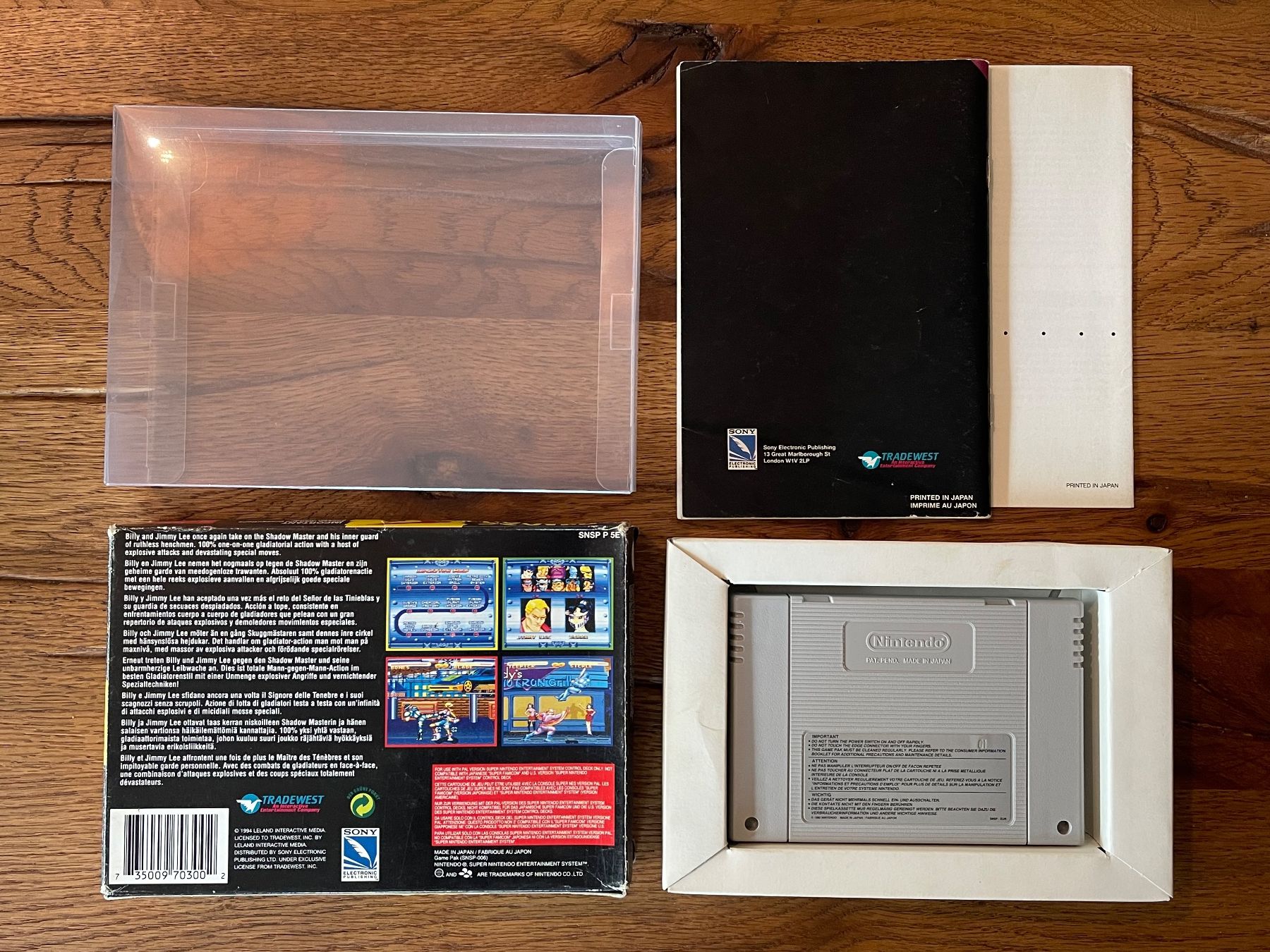 Nintendo Giochi: Double Dragon V The Shadow Falls - SNES - Komplett - selten – Usato da Zuerich venduto da Dorsi 1