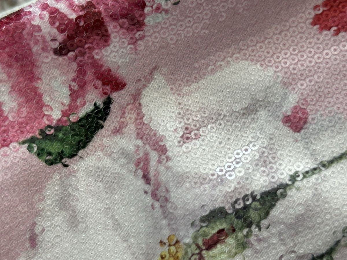 Top: Ted Baker Sequined Floral Top Size 2 New – Nuovo (secondo la descrizione) da Zürich venduto da NYDDYN 7