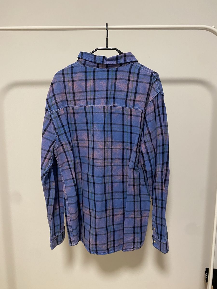 Zara Chemises: Hemd Grösse L violett/blau – D'occasion à Brüttisellen par xe_m 1