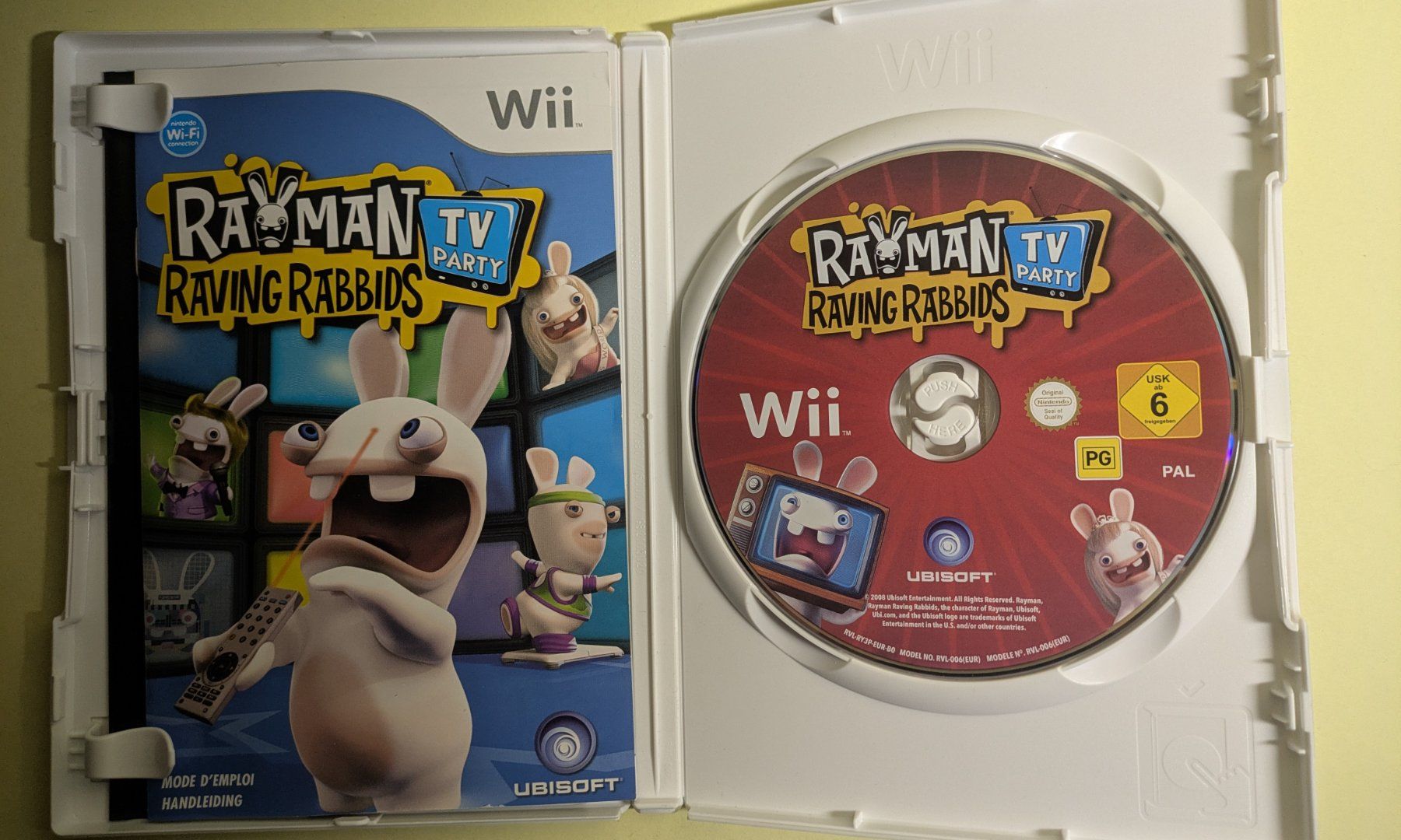 Nintendo Giochi: Rayman Raving Rabbits TV Party – Usato da Bubikon venduto da el-ectronico 2