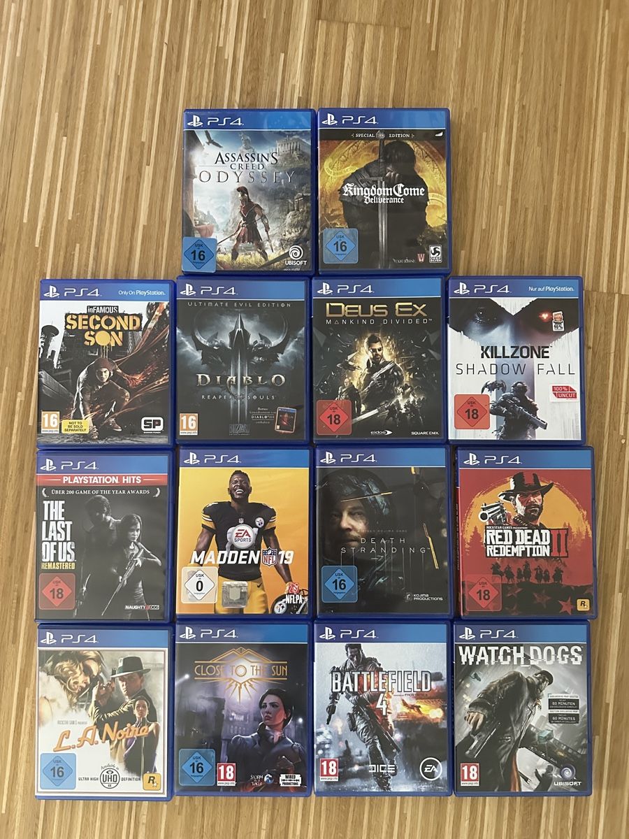 Sony Console: PS4 Pro + 14 Games + 1 Controller – Usato da Zürich venduto da dan_2skm 1
