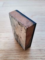 Bloc d'impression photographique en bois et cuivre 19ème S