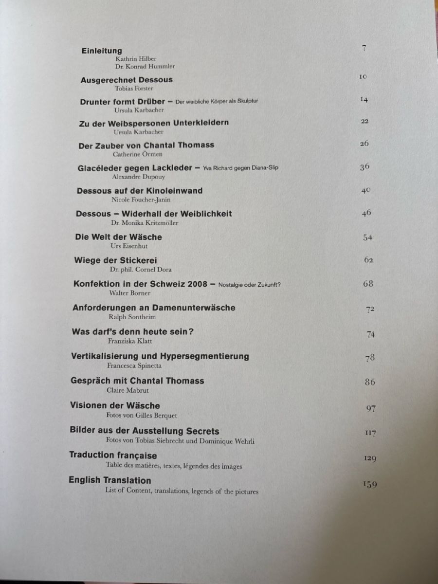 Libri: Secrets - Einblicke in das Reich der Dessous Chantal Thomass – Nuovo (secondo la descrizione) da Schaffhausen venduto da Reporter 2