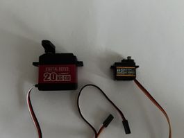RC Servos: 20kg Digital & Micro Servo digital & Metall NEU