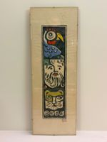 Original Wandbild von Kurt Volk, Mischtechnik