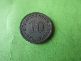 Dt. Reich 1899 A, 10 Pfennig