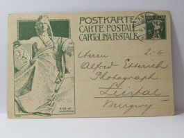 Postkarte , Stempel Basel 1902