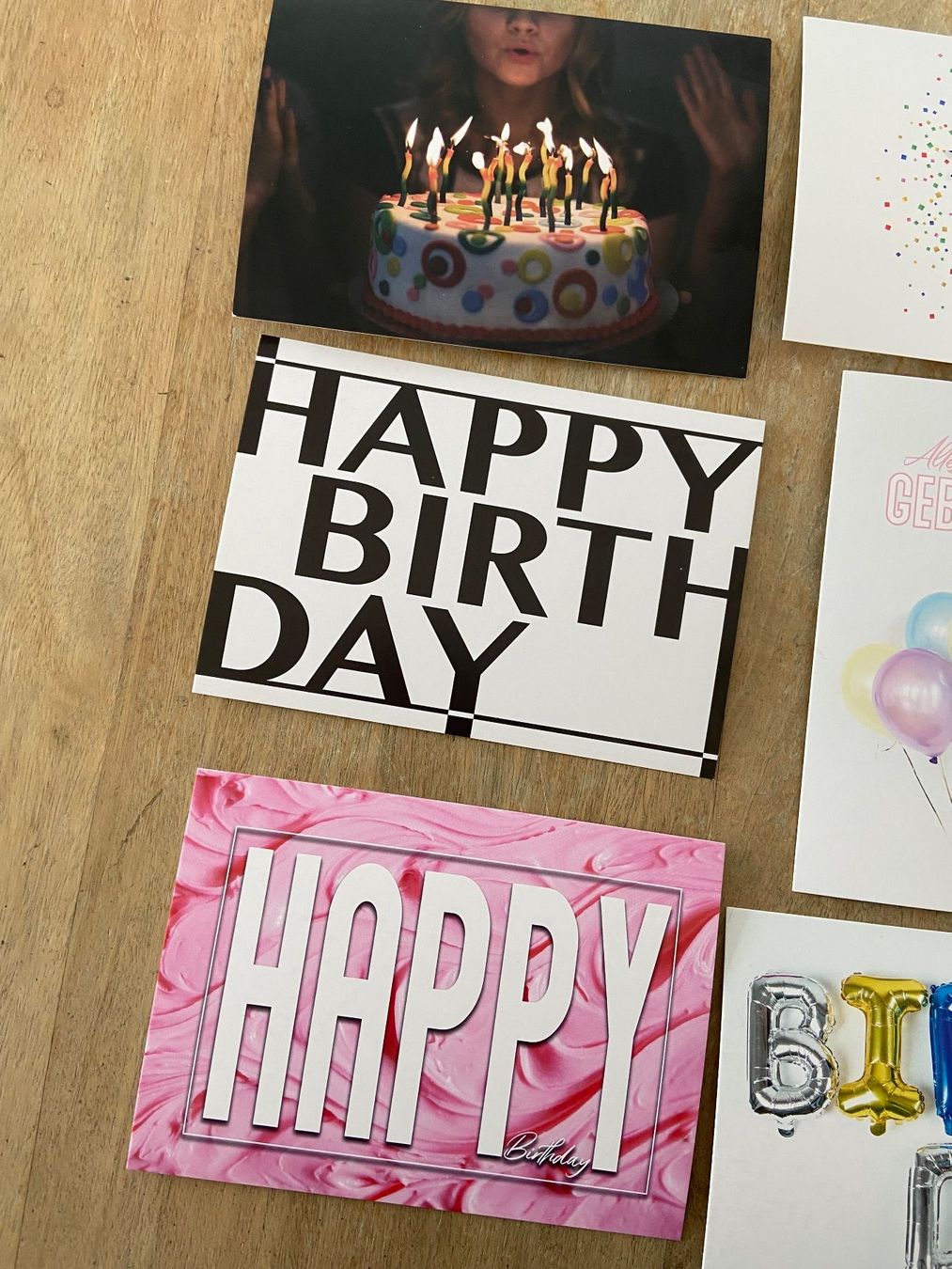 Cartoline postali: 9 Postkarten OfficeTree Birthday Geburtstag – Nuovo (secondo la descrizione) da Luzern venduto da waterfront1 1