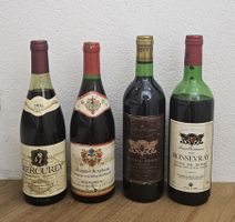 4 Flaschen Wein Sammlung Vintage 1976 - 1979
