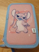 Stifteetui Disney Stitch rosa blau gefüllt 
