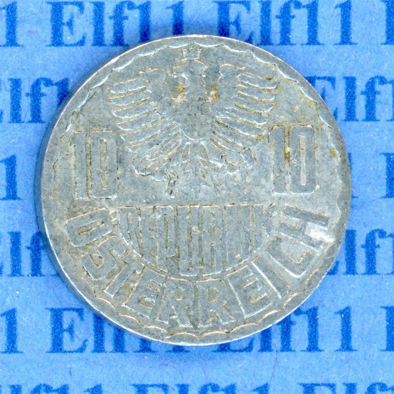 Tutti le monete: ATS___0.10 1964 ss 10 Groschen – Usato da Widnau venduto da Elf11 1