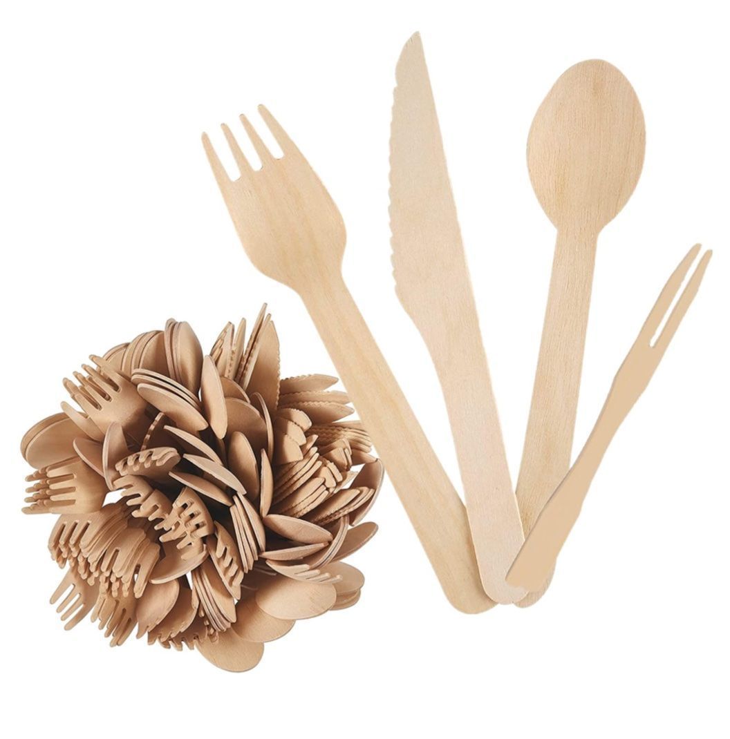 Bestecksets: 200-teiliges Einwegbesteck – Neu und originalverpackt aus Bülach von StoreInShop.com
