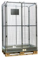 Gitterschrank / Gitterbox  1200x800 xH1900mm, abschliessbar
