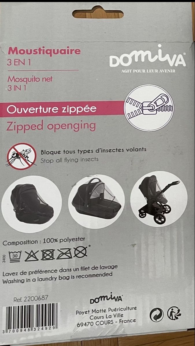 Carrozzine: Moustiquaire poussette – Nuovo e nell'imballaggio originale da Echichens venduto da tiz_52zt 1
