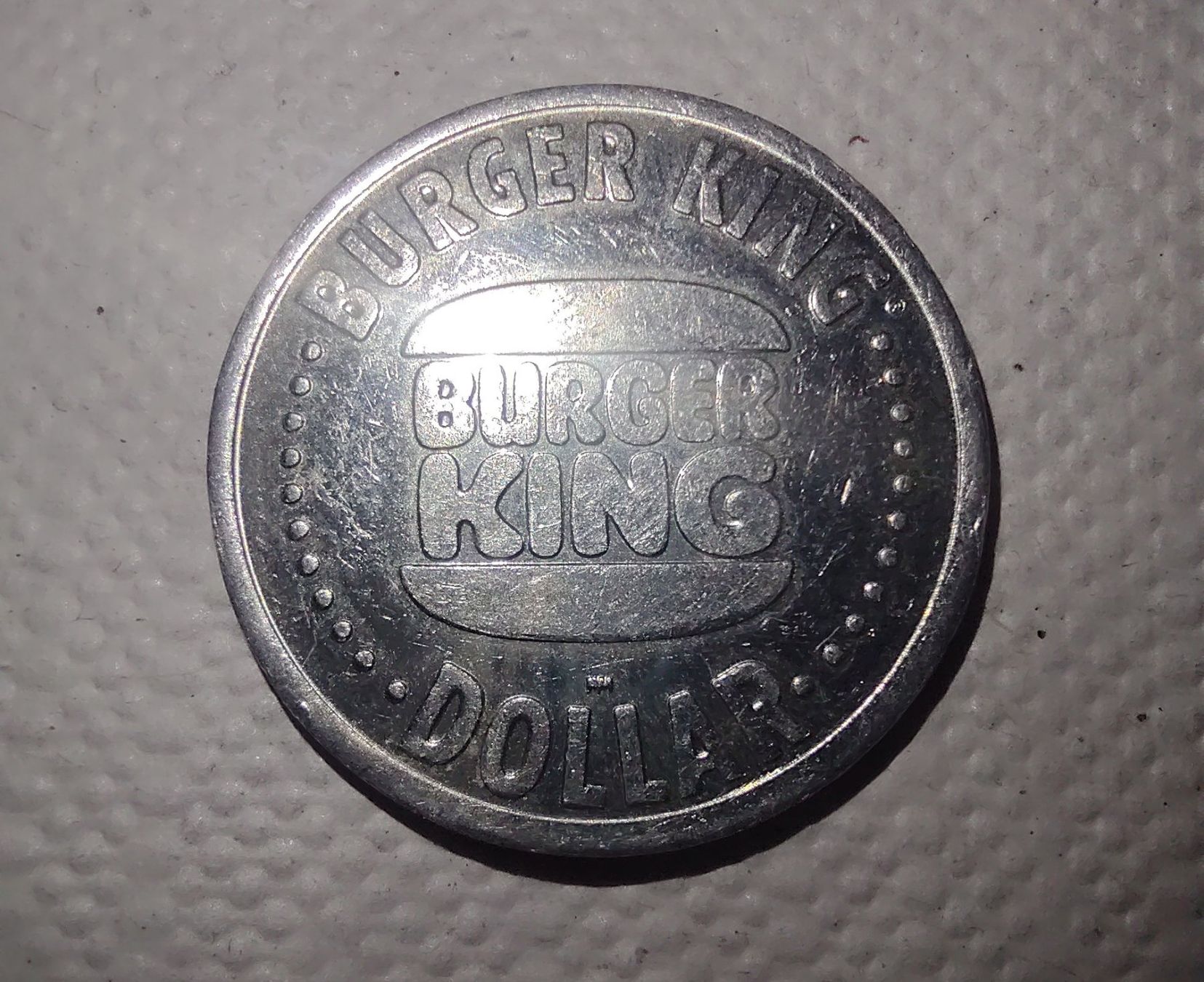Alle Münzen: BURGER KING DOLLAR MÜNZE – Gebraucht aus Lupfig von Womewome