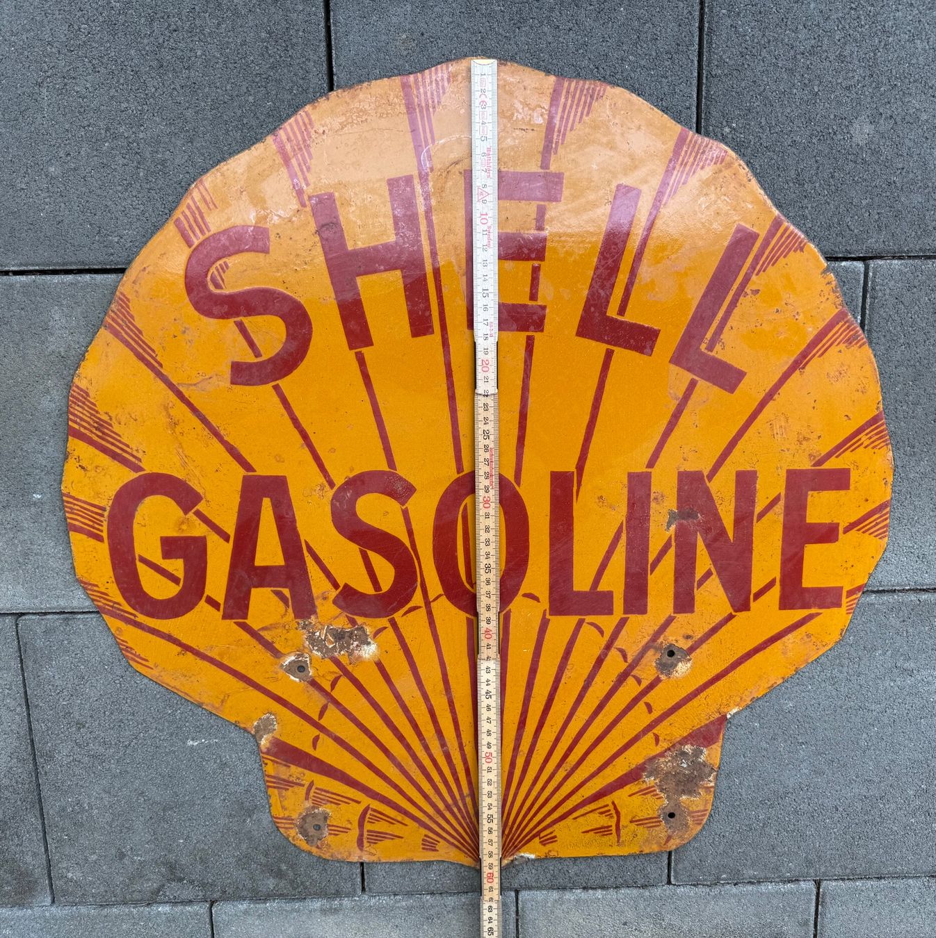 Shell Ecriteaux: Shell Email Schild / Emaille Schild – D'occasion à Bremgarten b. Bern par Vancouver16 2