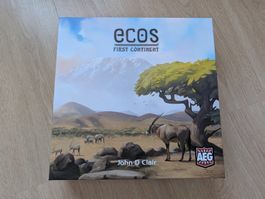 Brettspiel Ecos - First Continent - EN - sehr guter Zustand