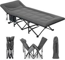 Feldbett Klappbar für Erwachsene, Robustes Campingbett
