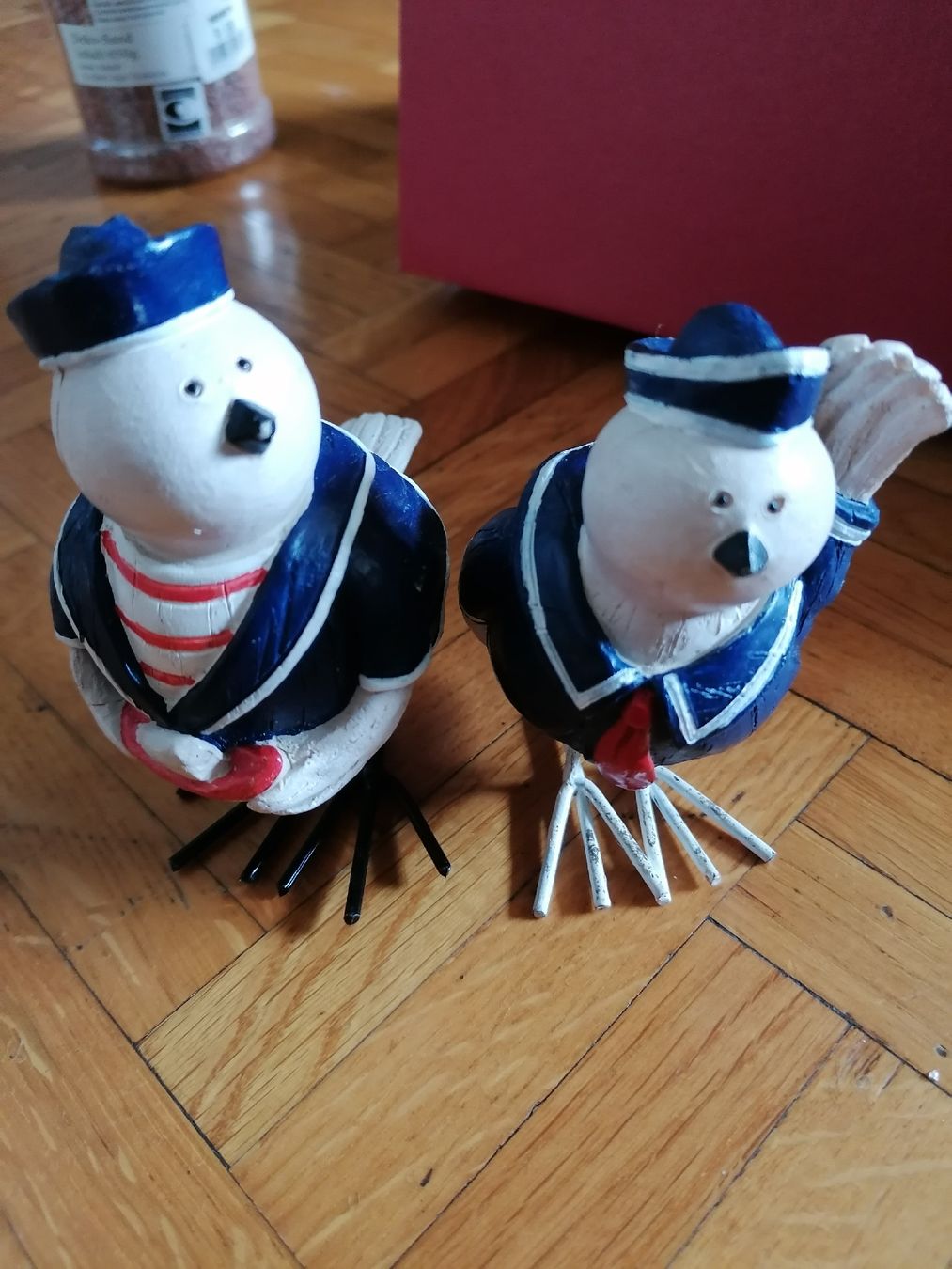 Statuette: 2 decorative birds sailor style set – Usato da Le Mont-Pèlerin venduto da dundun1