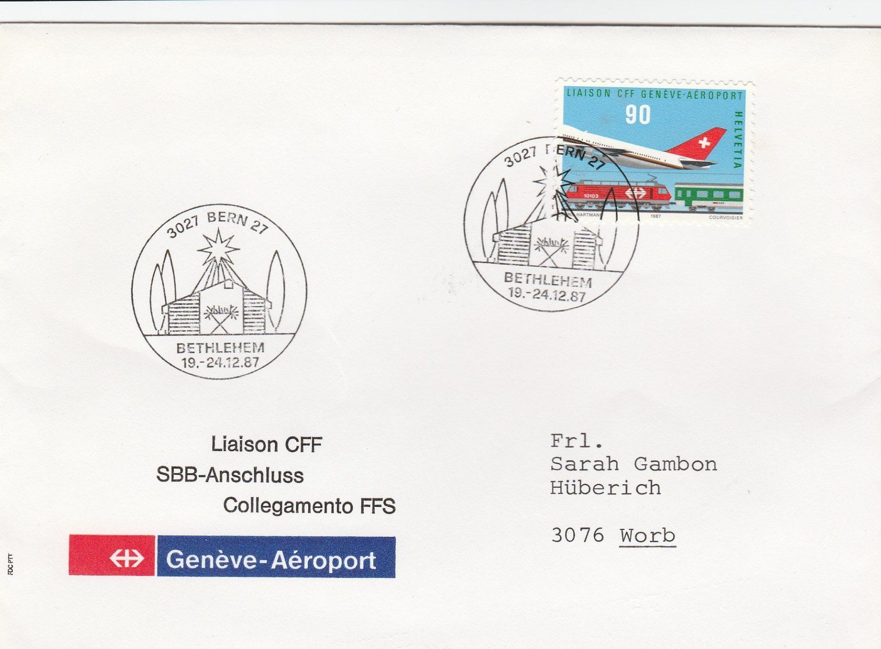Tutti i francobolli: SBB -Anschluss Genéve Aéroport FDC – Nuovo (secondo la descrizione) da Castiel venduto da mc2017