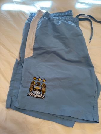 Manchester City shorts 2011-12 official (Premier) - Umbro M