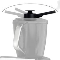 Dampfumleiter für Thermomix TM7 360° drehbar BPA-frei