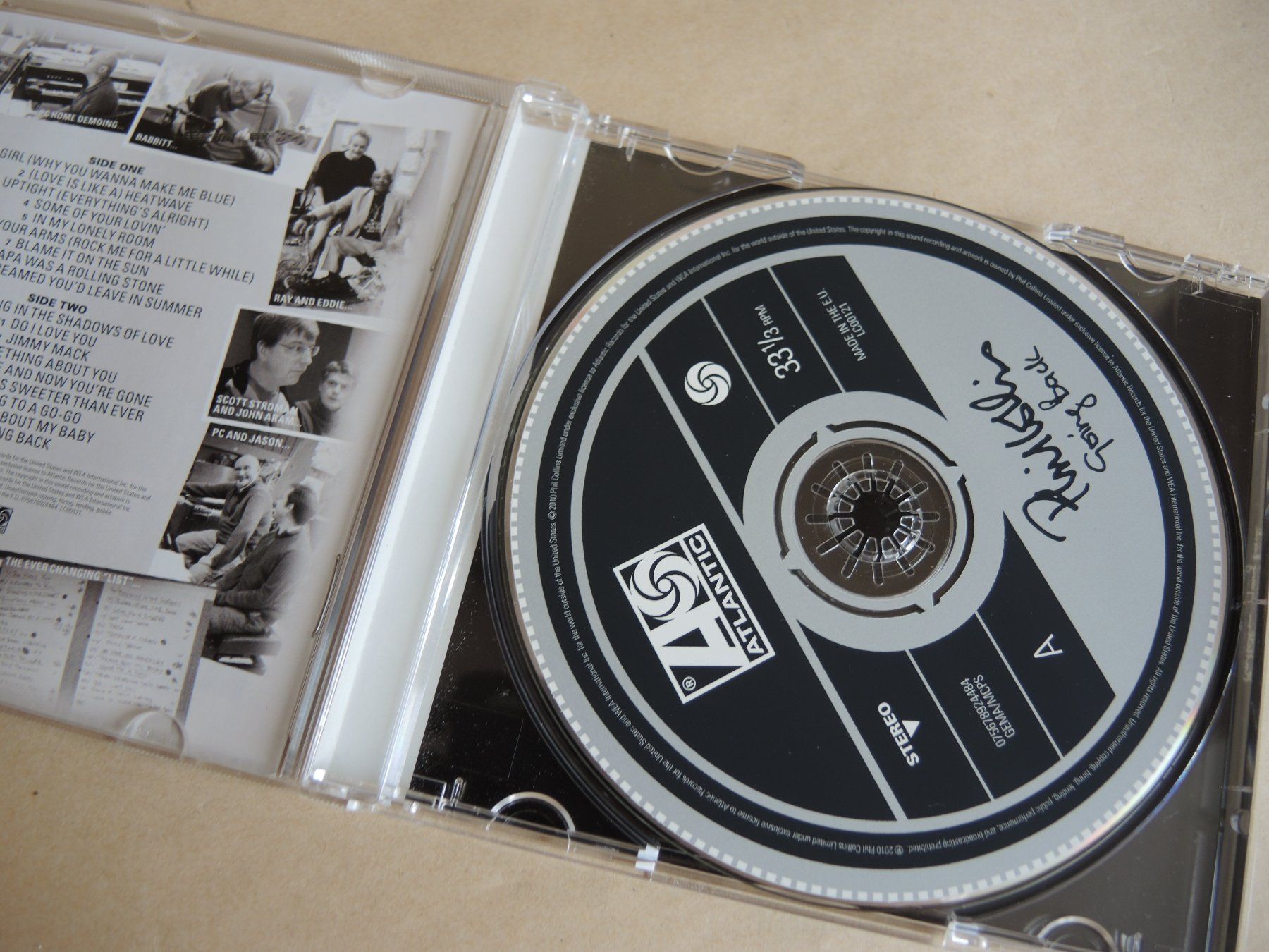 CD: Phil Collins Going Back CD – Usato da Rorschach venduto da maeck8 1