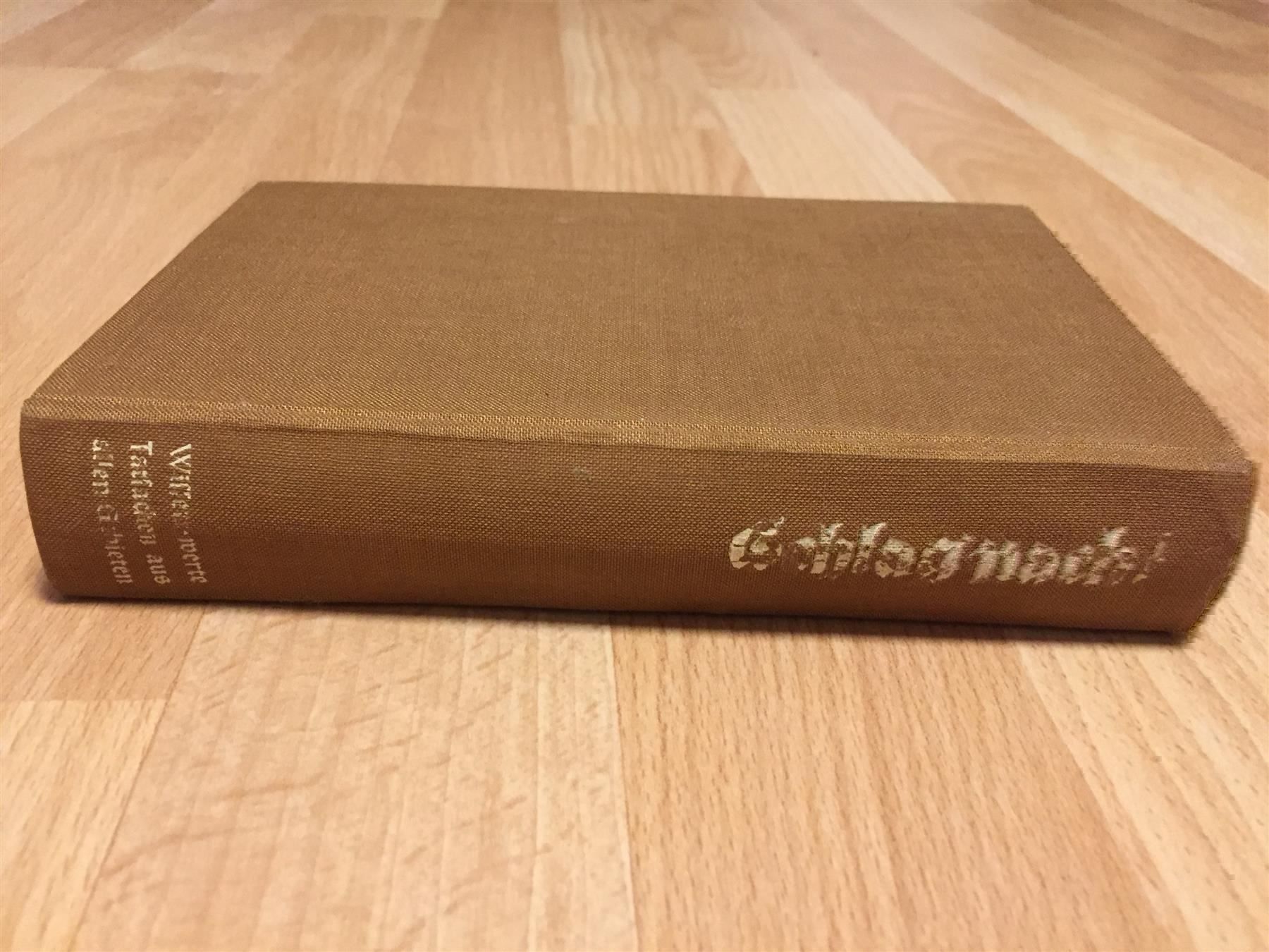 Bücher: Schlag nach! Wissenswerte ... 1938 – Gebraucht aus Cormagens von Bonsai111 1