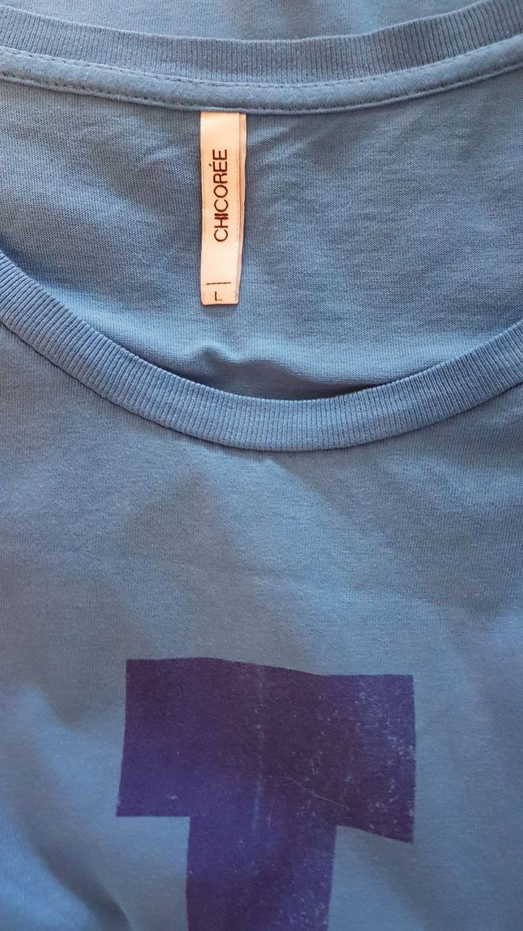Tops: Blaues Baumwolltop – Neuf (Voir description) à Oberengstringen par Asteroid56 2