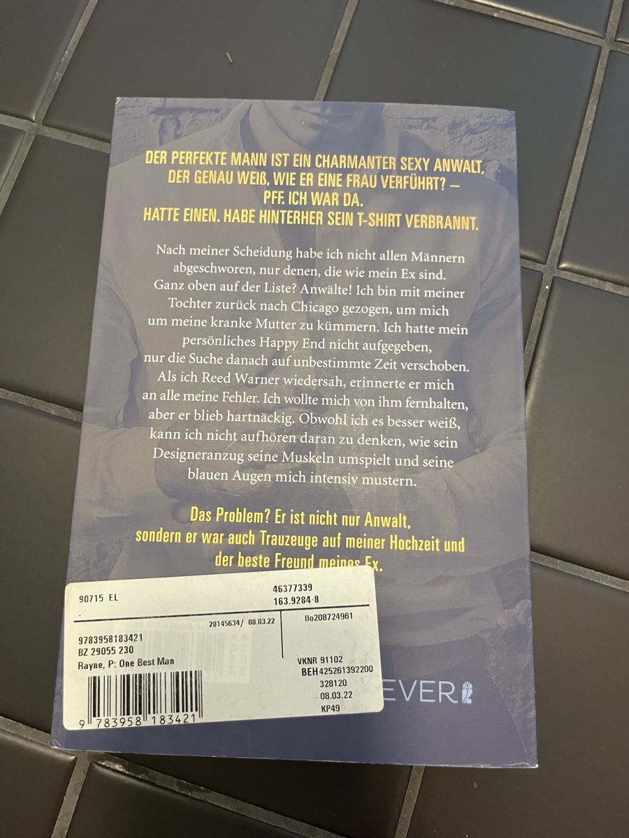 Libri: Piper Rayne - The One Best Man – Usato da Dallenwil venduto da vani_lia 1