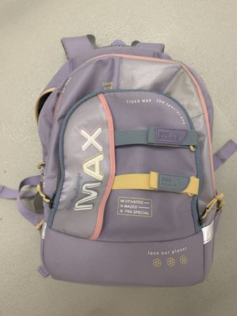 Tiger Family „Max“ Schulrucksack Ergonomisch – Violett