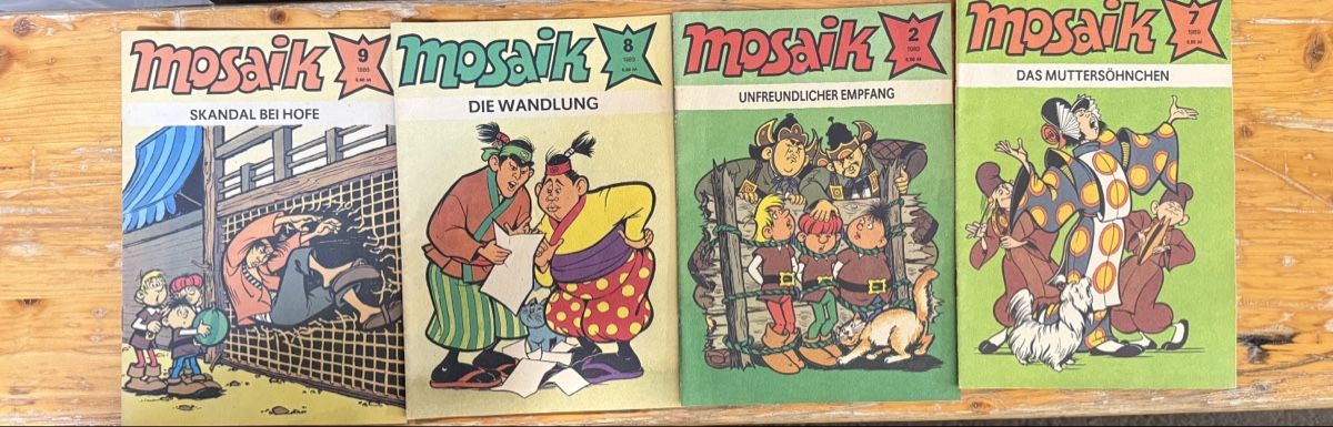 Fumetti: 4 Mosaik Comichefte diverse Ausgaben – Nuovo (secondo la descrizione) da Celerina/Schlarigna venduto da golfrolf2