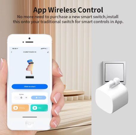 Interruttori: Smarter Fingerbot: Mach Dein Zuhause smart! – Usato da Basel venduto da thecanfusedplace