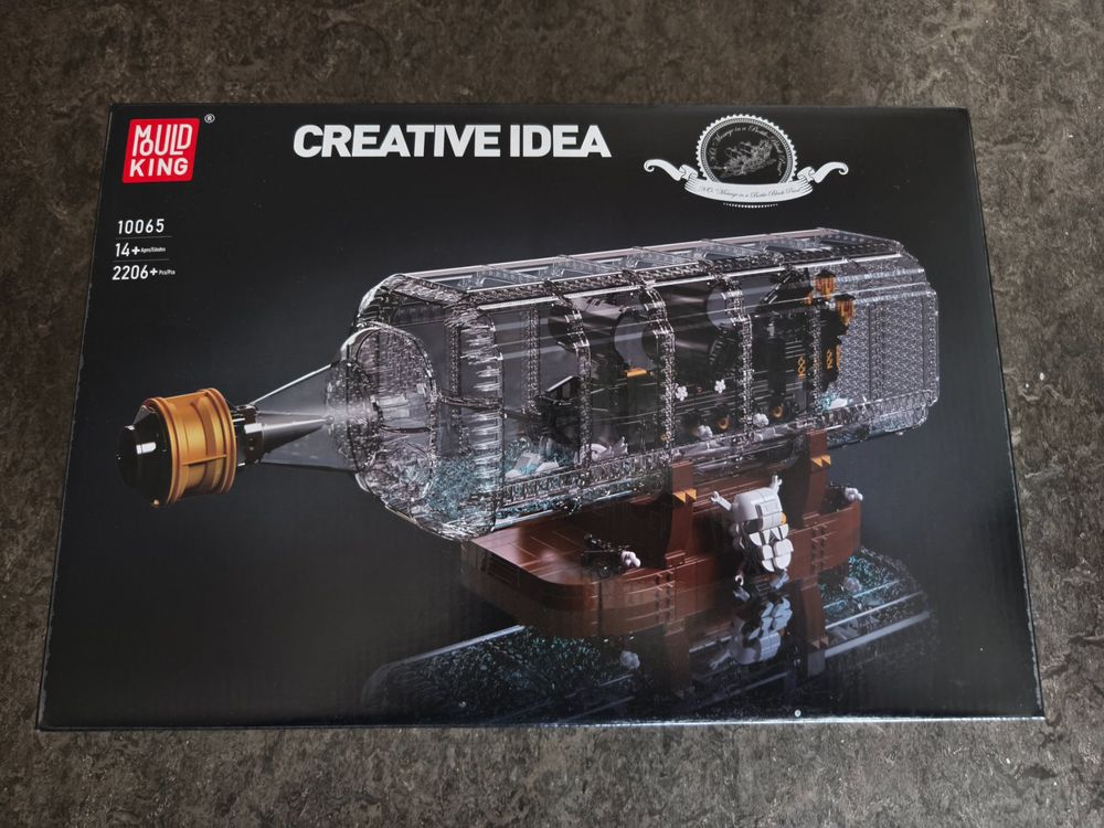 Mould King Creative Idea Black Pearl "Message in a Bottle" | Kaufen auf ...