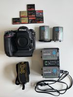 Nikon D4 Profi DSLR Vollformat + 4 Akkus, Ladegerät & 8 CF