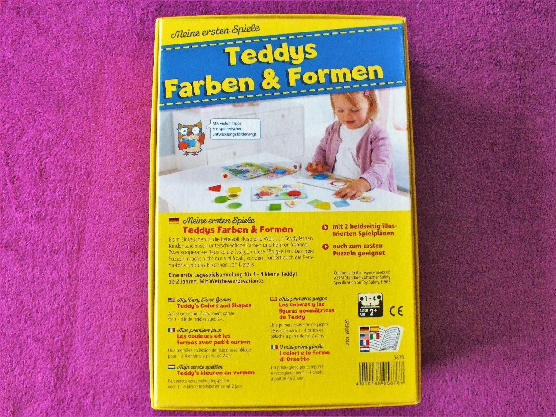 Haba Giochi: HABA erste Spiele - Teddys Farben & Formen – Usato da Müllheim Dorf venduto da Seeeule01 9