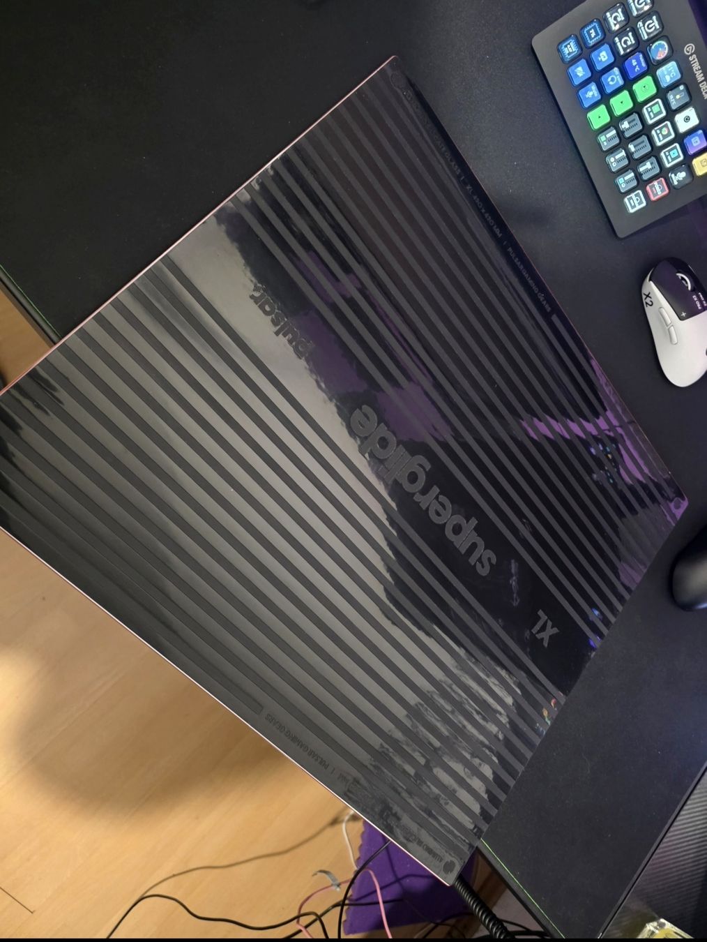 Tappetini per mouse: Pulsar Superglide Glass Mousepad XL – Nuovo (secondo la descrizione) da Poliez-le-Grand venduto da cokatv 1