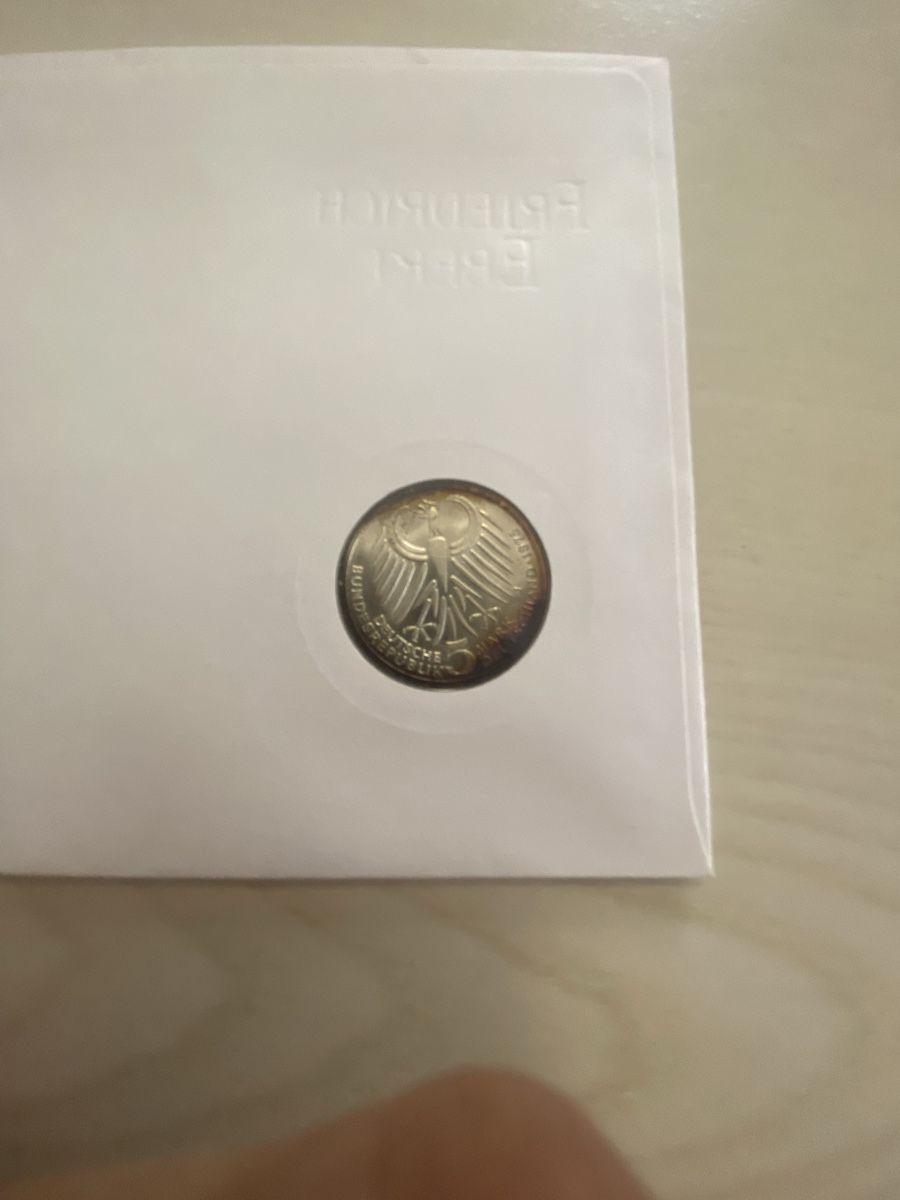 Alle Münzen: Numisbrief mit Silber 5 DM Münze  – Neu (gemäss Beschreibung) aus Muralto von Alex1912 2