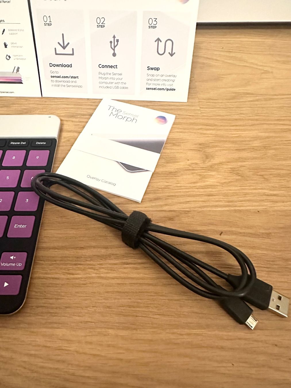 Steuerung: Sensel Morph MPE Touch Controller + Video Editing Skin – Gebraucht aus Baar von Mic_vL 3