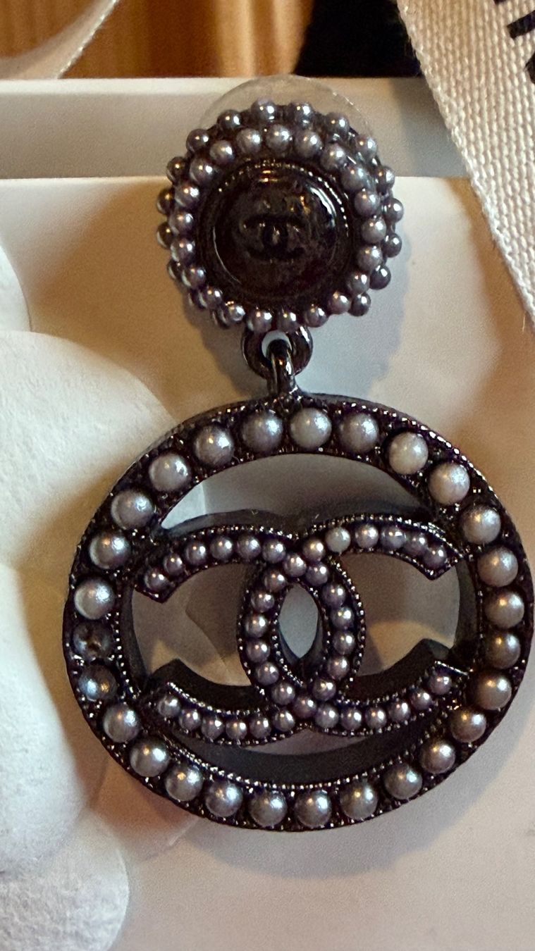 Chanel Orecchini pendenti & Orecchini a lobo: CHANEL 100% originale Ohrringe – Usato da Interlaken venduto da Bona55 8