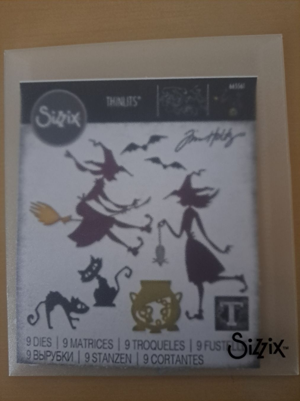 Sizzix Bastelsets: Sizzix Thinlits Stanzen Set Halloween Collection  – Gebraucht aus Riehen von maggeldiwuam 1