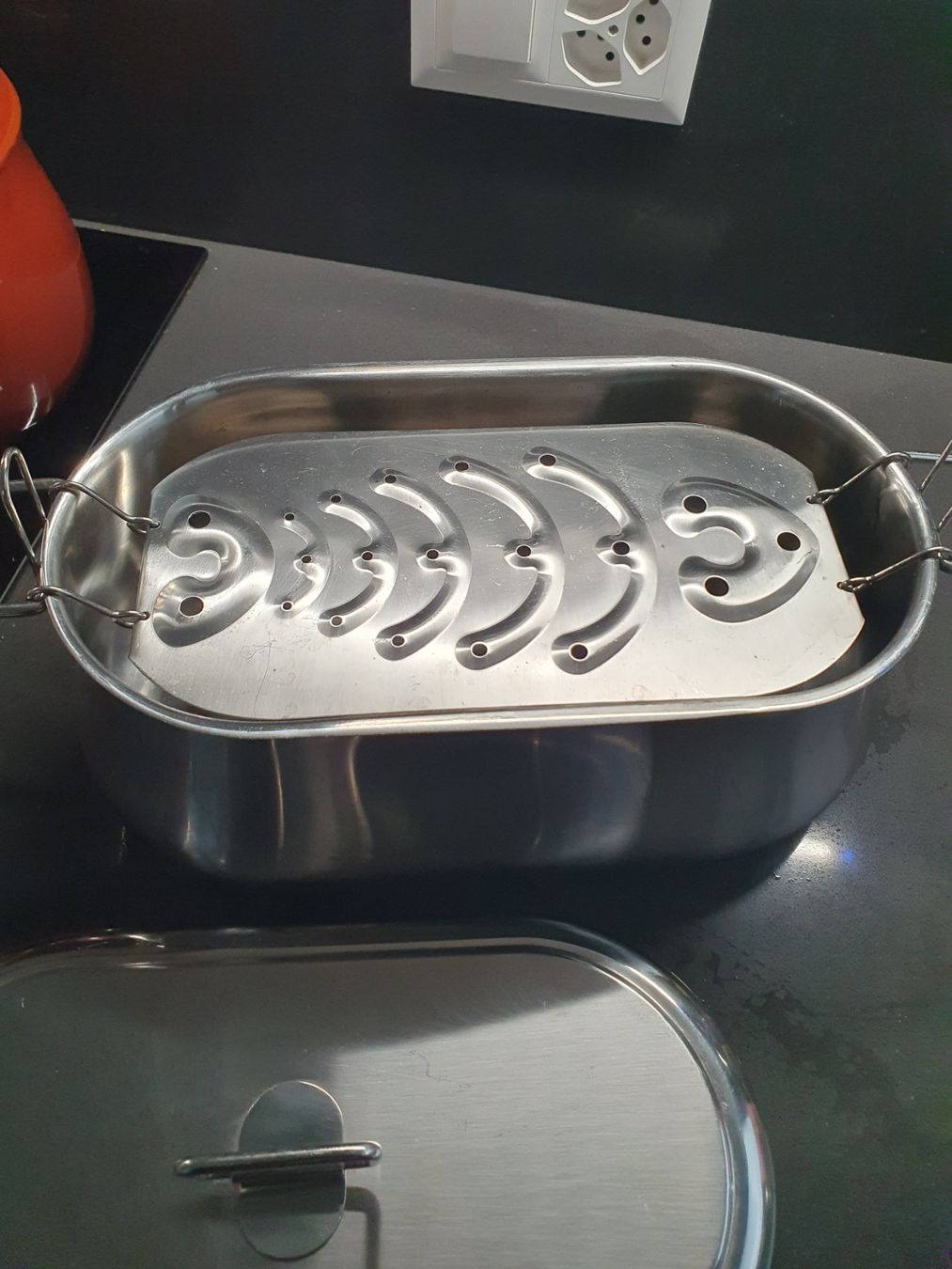 Casseroles: Pescera "Selvaggia" Barazzoni con coperchio – D'occasion à Paradiso par ant_9gkz 2