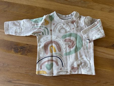 Pullover PUSBLU Gr. 80 bedruckt