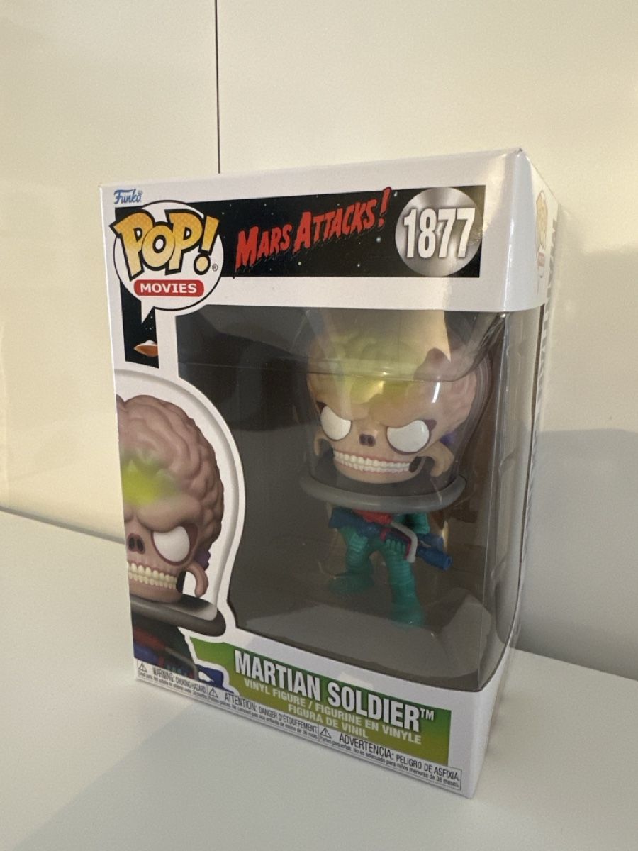 Funko Statuette: Funko Pop Mars Attacks Martian Soldier 1877 neu – Nuovo e nell'imballaggio originale da Mettmenstetten venduto da ppakeots