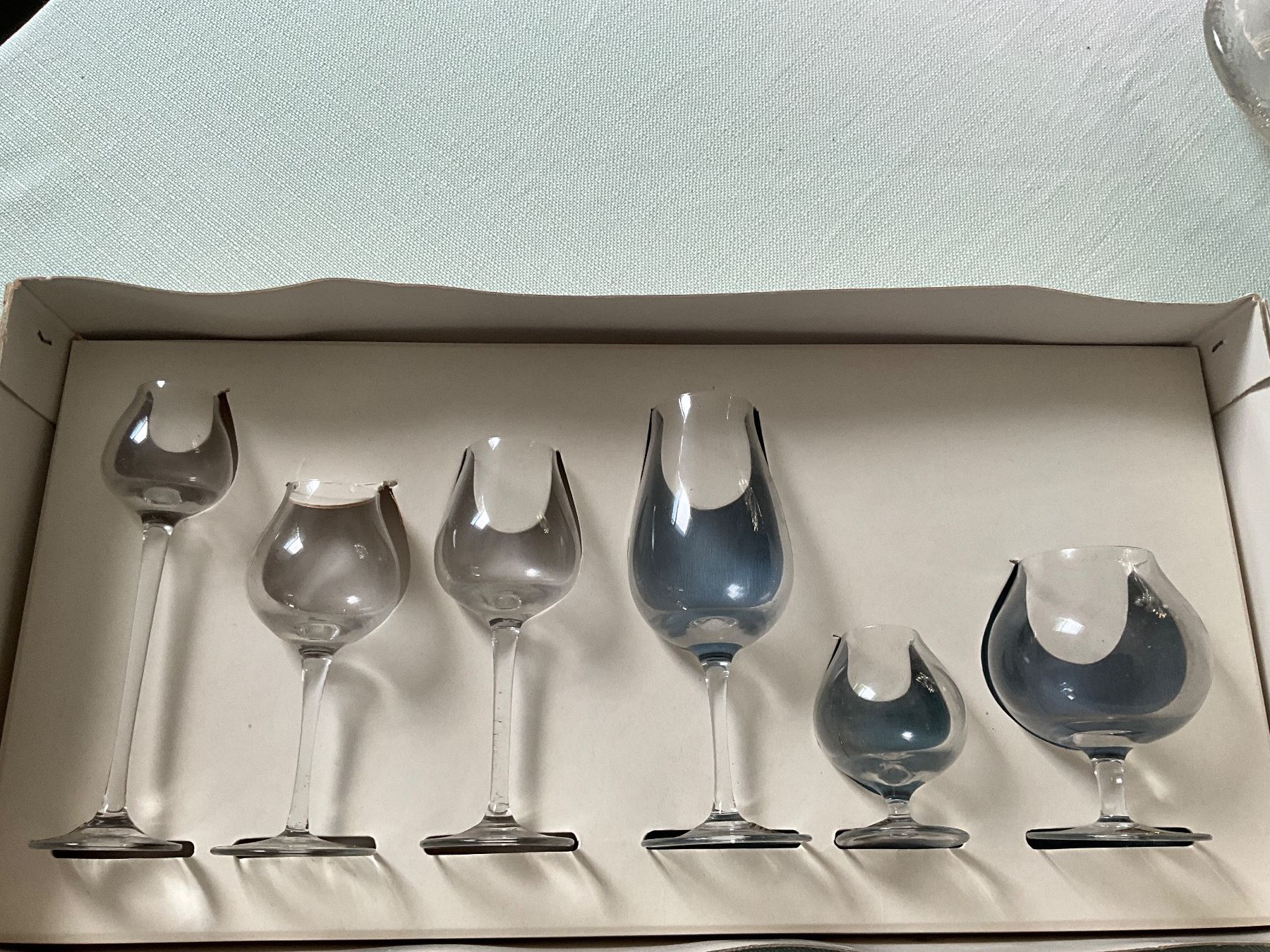 Bicchieri: Vintage Glas Set, 6-teilig, – Usato da Wettingen venduto da Andres54