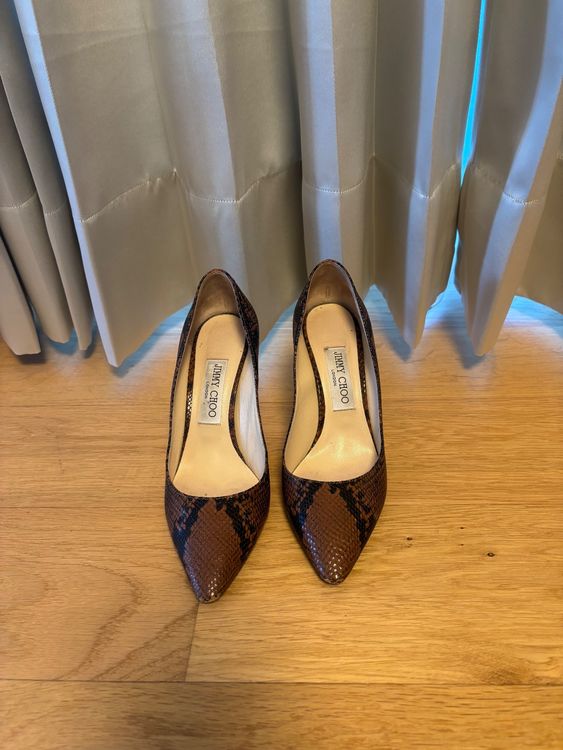 Jimmy Choo Scarpe da donna: Jimmy Choo Snake printed leather shoes – Usato da Oberägeri venduto da LacLeman39 1