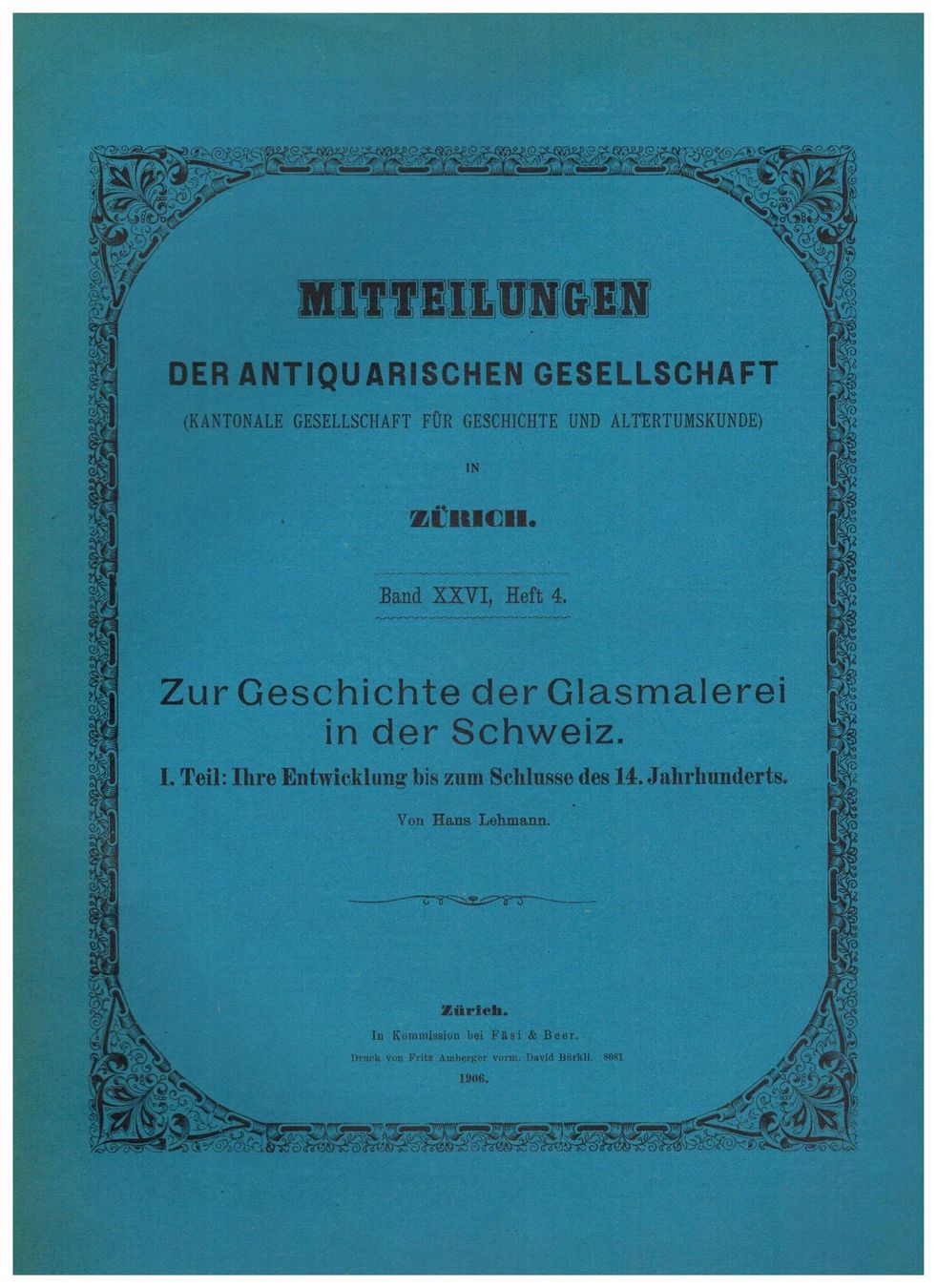 Libri: Geschichte der Glasmalerei in der Schweiz – Nuovo (secondo la descrizione) da Biel-Benken BL venduto da rud_yc8p