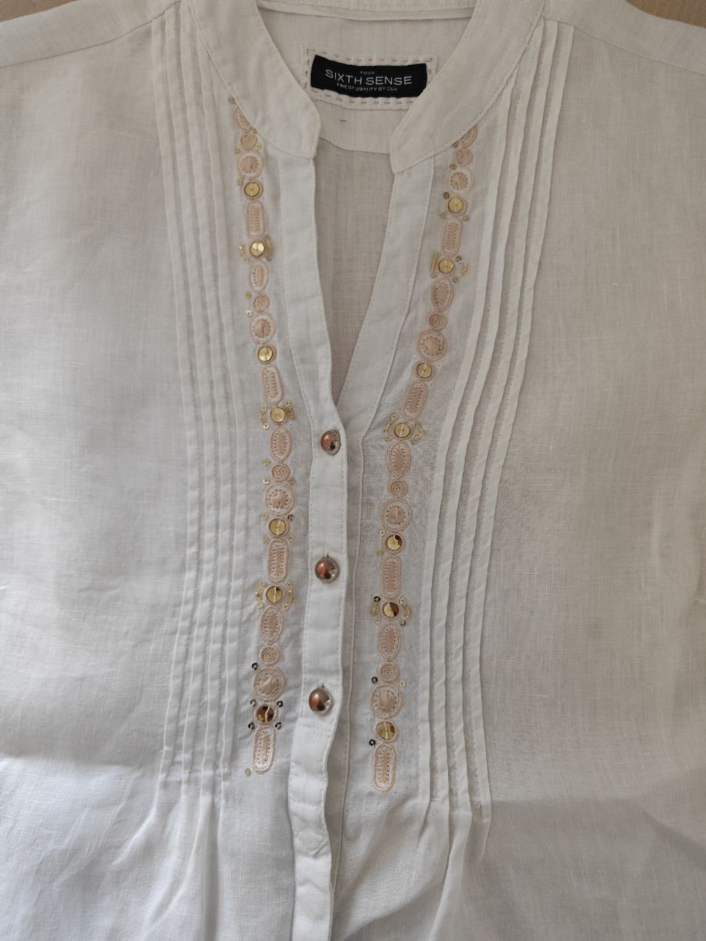 Camicette: Camicia 100% lino 40 – Usato da Biasca venduto da Giampy38 1