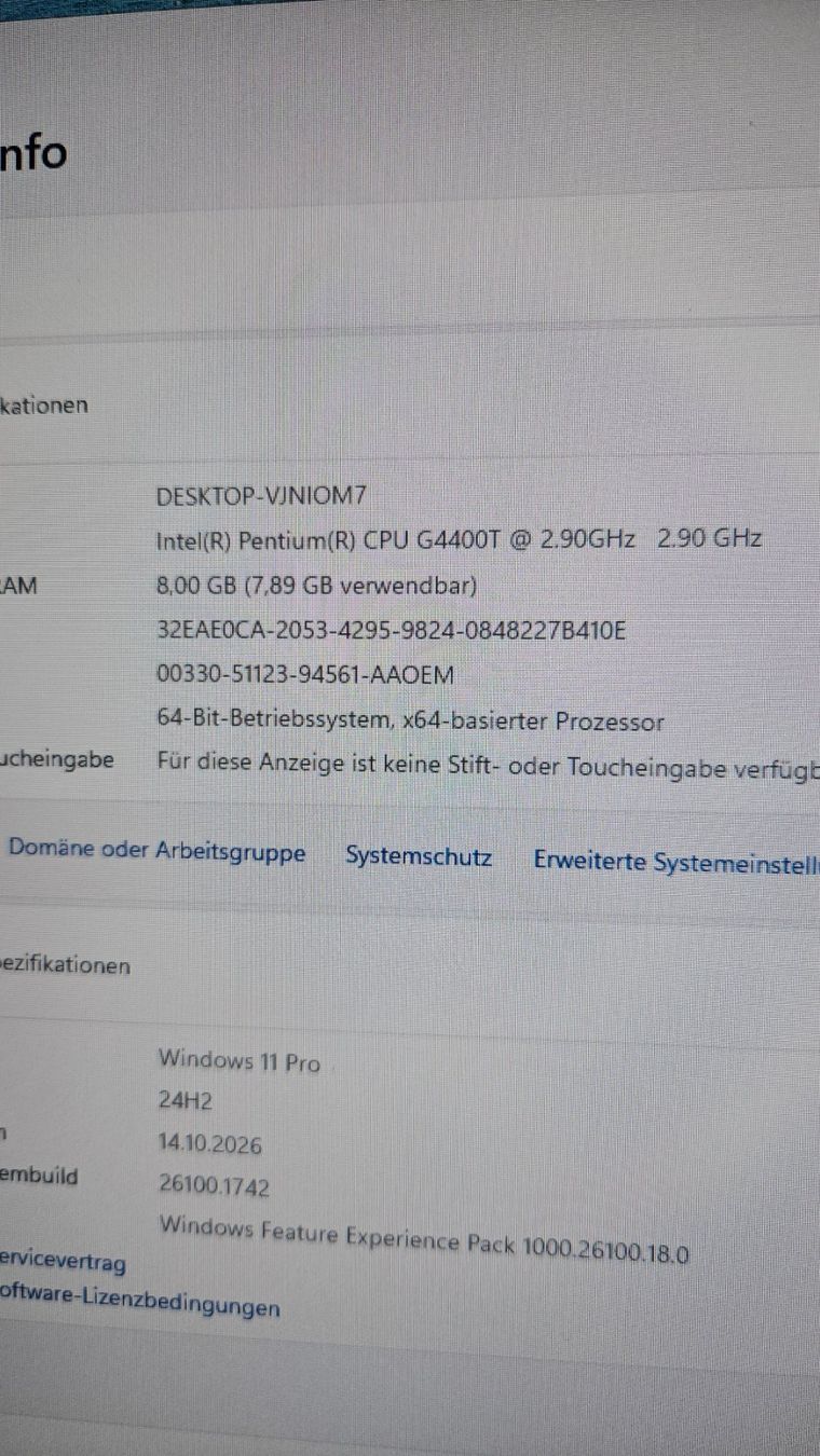 Lenovo PCs: Thinkcentre Lenovo m910q tiny – D'occasion à Widnau par PlayTechTown 4